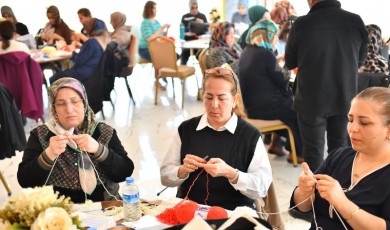 Yeşilyurt’ta Doksan Kadın Birincilik İçin Şiş Salladı