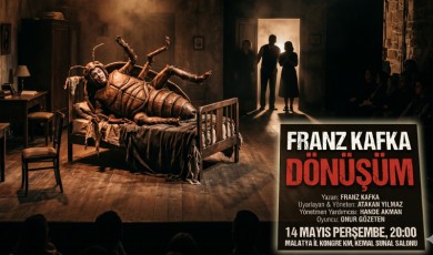 Franz Kafka’nın Sarsıcı Dünyası Onur Gözeten’in Performansıyla Malatya’da