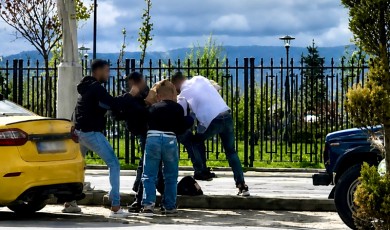 Malatya Çevreyolunda Tansiyon Yükseldi: Sürücülerin Tekme Tokat Kavgası Kamerada