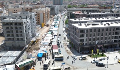 Rezerv Alan İlan Edilen Akpınar'da Yolun Bir Bölümü Yayalara Hizmet Vermeye Başladı