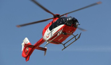 Solunum Yetmezliği Yaşayan Yaşlı Hasta Hava Ambulansıyla Malatya'ya Nakledildi