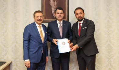 Deprem Bölgesinin İnşaat Sorunları ve Sektörün Talepleri Ankara Görüşmesinde Bakan Kurum'a Sunuldu