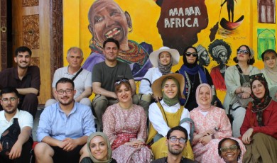 Kültürler Arası Öğrenme Hareketliliği Kapsamında Afetten Etkilenen Gençler Afrika Kıtasında Faaliyetlerde Bulundu