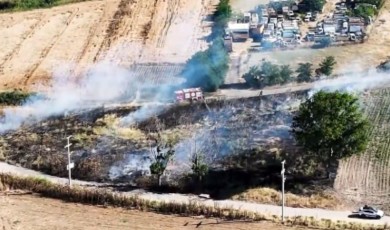 Malatyalı Başkan Candan Yüceer Tekirdağ'da Yangın Seferberliği Başlattı
