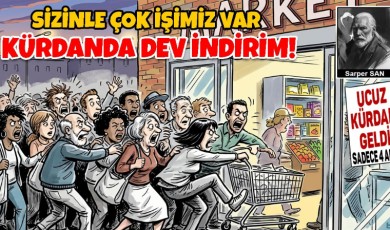 Sarper SAN / Kürdanda Dev İndirim!