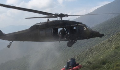 Yeşilyurt Kırsalında Mantar Toplarken Kalp Krizi Geçiren Vatandaş İçin Askeri Helikopter Havalandı