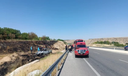 Bahçeye Savrulan Otomobil Alev Alev Yandı: Feci Kazada Abdulkadir Ergin Hayatını Kaybetti