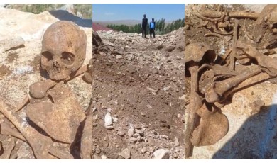 Hekimhan'da TOKİ Kazısında Kemik ve Kafatası Parçaları Bulundu
