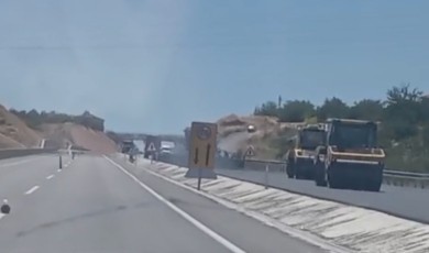 Henüz Bir Yıl Önce Hizmete Giren Kuzey Çevre Yolu'ndaki Tamirat İşleri Vatandaşların Tepkisine Yol Açtı