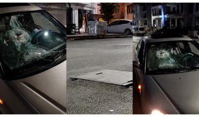 Malatya'da İhmal Kaza Getirdi: Yüksek Kalan Logar Kapağı Otomobili Pert Etti