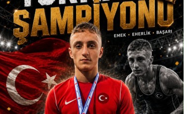 Malatyalı Genç Güreşçi Muhammed Eymen Dönmez Türkiye Şampiyonu Oldu