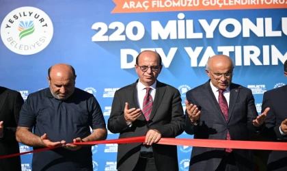 Yeşilyurt Belediyesi Kendi Öz Kaynaklarıyla Araç Filosunu Güçlendirdi