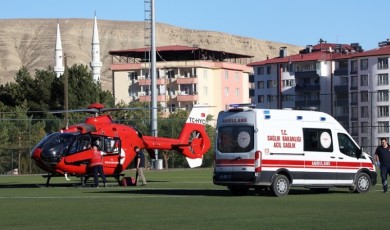 84 Yaşındaki İ.H.D. İçin Hava Ambulansı Seferber Oldu Tedavisi Malatya'da Sürüyor