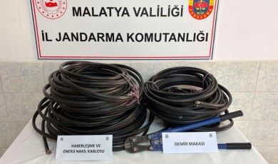 JASAT Ekipleri Kablo Hırsızlarına Suçüstü Yaptı