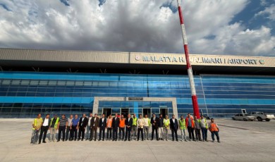 Malatya Havalimanı’nda 2,5 Yıllık Çalışmada Sona Gelindi