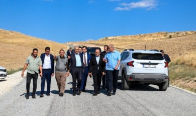 Malatya'da 5 Mahalle ve 25 Mezrayı Birbirine Bağlayan Grup Yolu Yenilendi