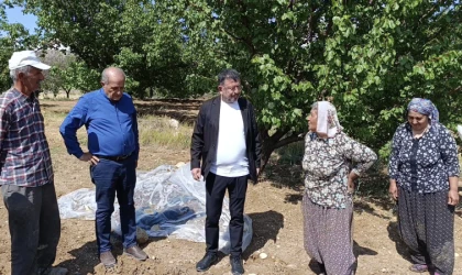​Veli Ağbaba Hekimhan İlçesindeki Sel Bölgesinde İncelemelerde Bulunarak Zararın Boyutunu Açıkladı