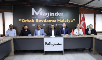 MAGİNDER’de Malatya Gündemi Masaya Yatırıldı: Kayısı, Ekonomi Ve Hızlı Tren İçin...