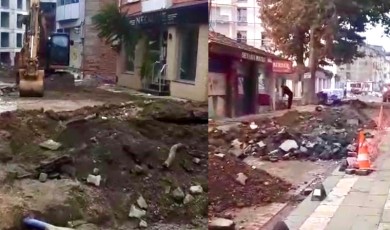 Battalgazi İzzetiye Mahallesi’nde Uzayan Altyapı Çalışmaları Esnafın Tepkisine Yol Açtı