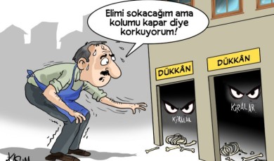 Dükkân Kiraları Yıllık Peşin ve Milyon Liraları Bulunca Esnaf Çaresiz Kaldı