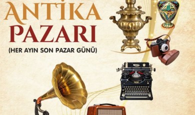 Malatya Büyükşehir Belediyesi Tarih ve Nostalji Tutkunlarını Malatya Antika Pazarında Bir Araya Getiriyor