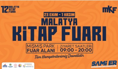 Malatya'da Kitap Fuarı Başlıyor: Yüzlerce Yazar Okurlarla Buluşacak