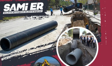 MASKİ Battalgazi'de 830 Milyon Liralık Altyapı Yatırımını Sürdürüyor