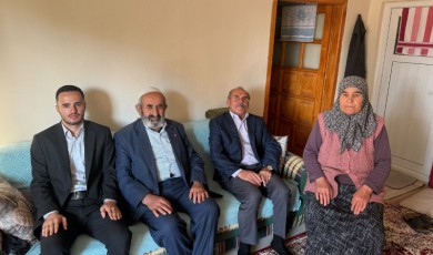 MHP ve Kuluncak Belediyesi Heyeti Şehit Emanetlerini Yalnız Bırakmadı