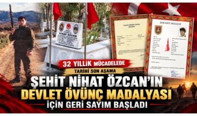 Şehit Nihat Özcan’ın Ailesinin Otuz İki Yıllık Hak Mücadelesi Zaferle Sonuçlandı