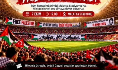 Yeşilyurtspor ve Siirt Spor Filistin İçin Ortak Dayanışma Çağrısında Bulundu