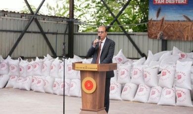 Yeşilyurt’ta Çiftçilere Yüzde 100 Hibe Desteği: 60 Ton Arpa Ücretsiz Dağıtıldı