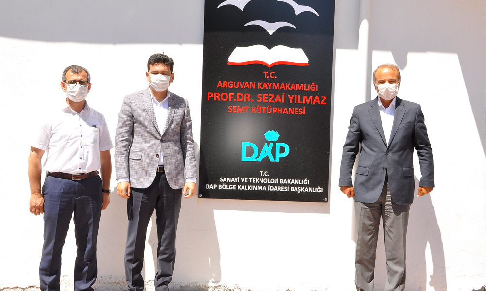 Sezai Yılmaz Kütüphanesi açıldı