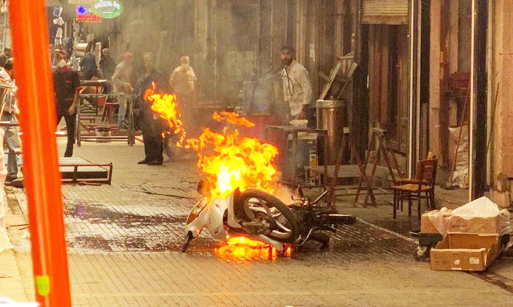 Bir kıvılcım yetti!