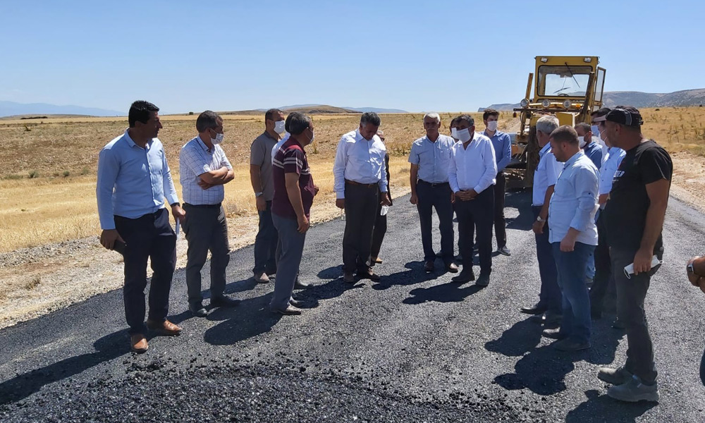 Yazıhan'da yollar pırıl pırıl