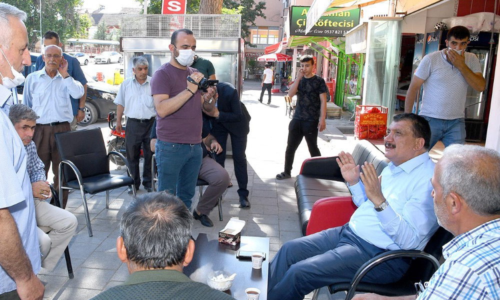 Başkan Gürkan inceledi