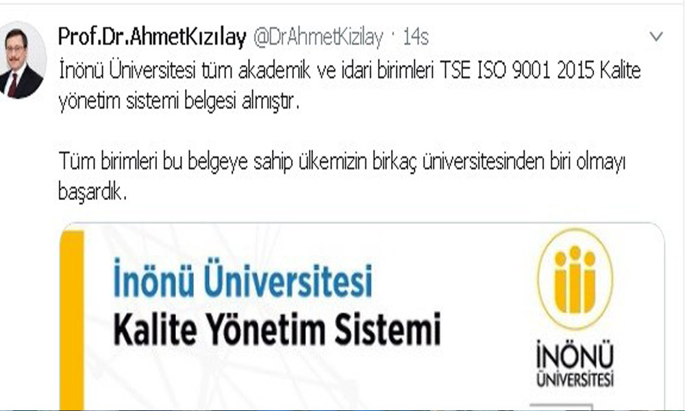 Ahmet Kızılay: Başardık!