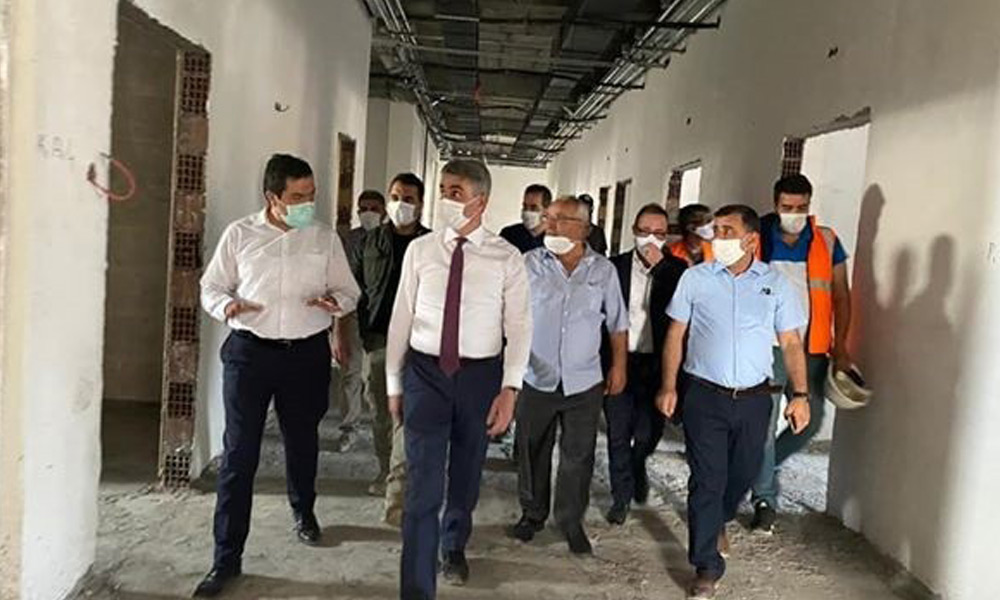 O merkezin yüzde 85'i tamam!