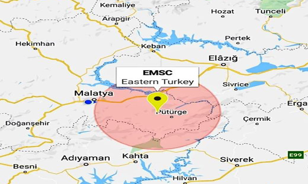 Pütürge'de korkutan deprem!