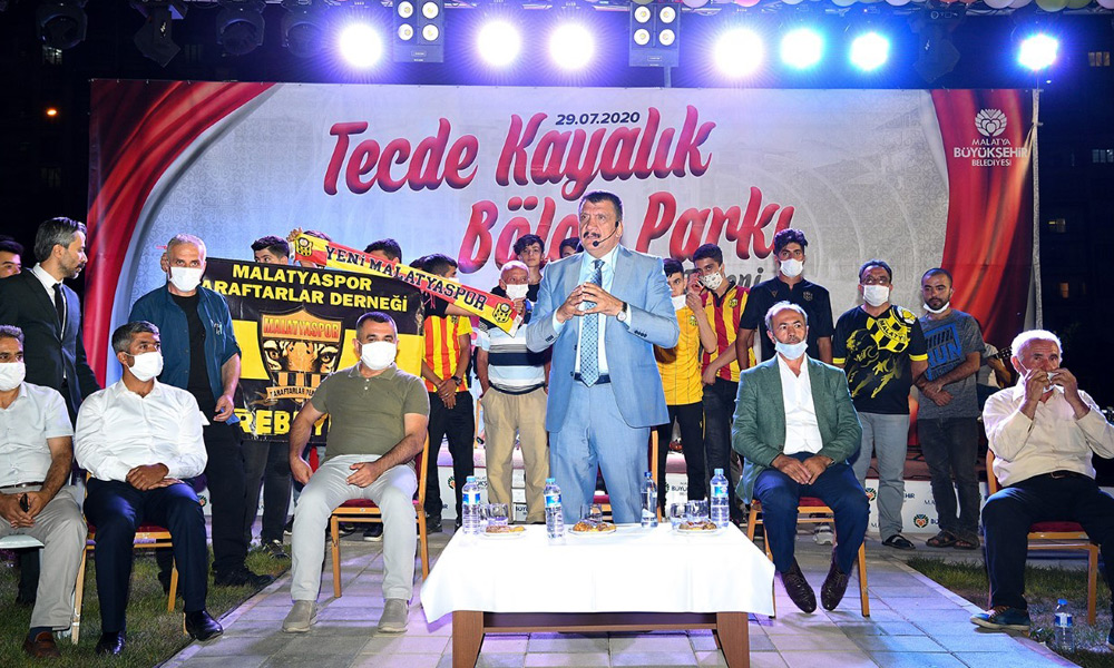 Tecde Kayalık Bölge Parkı açıldı