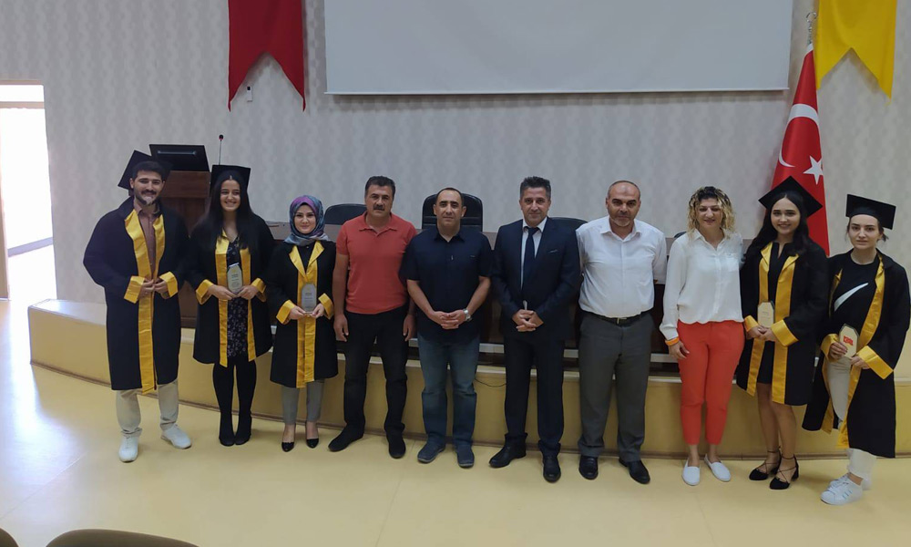 Dereceye girenler ödüllendirildi!