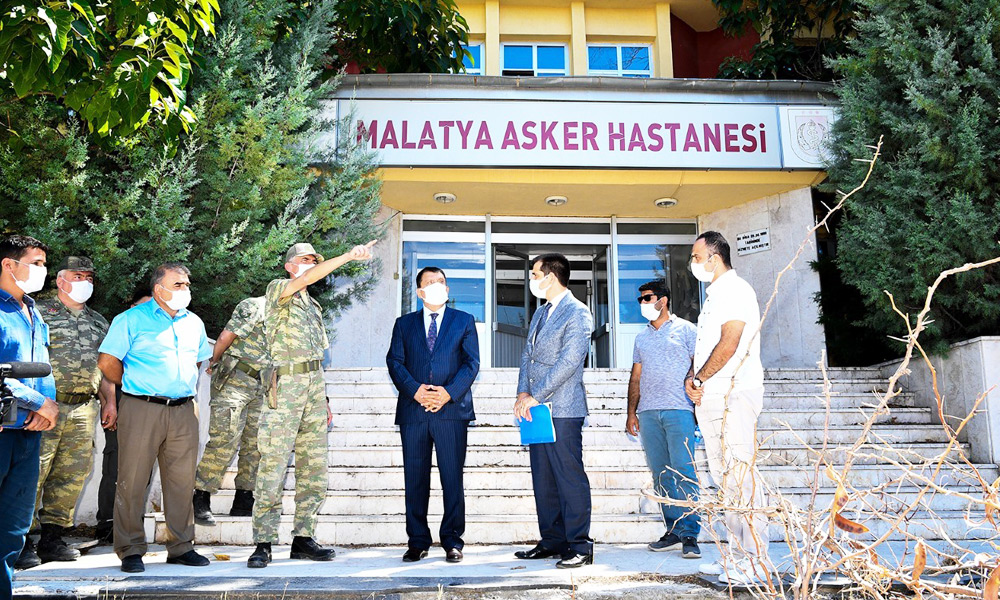 Yeni Adliye Sarayı için yer hazırlıkları...