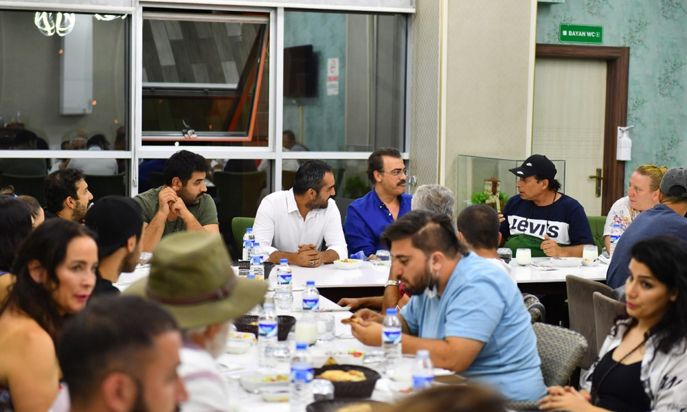 Yeşilyurt yemeklerine hayran kaldılar