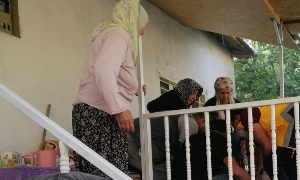 Dumandan zehirlenen kadın kurtarılmadı!
