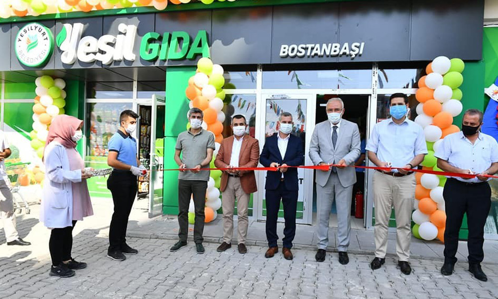 ‘Yeşil Gıda Market’ törenle açıldı