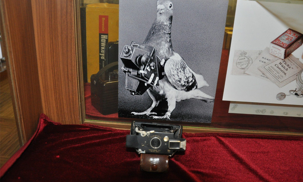 Casus fotoğraf makinesi müzenin ilgi odağı