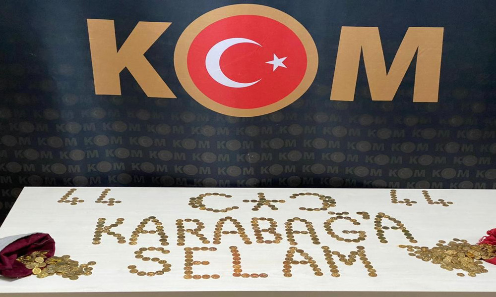 947 altın sikke ele geçirildi