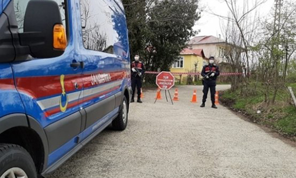 Bir mahalle karantina altına alındı