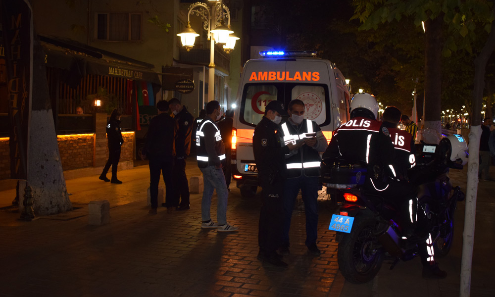 Kernek'te silahlı kavga!