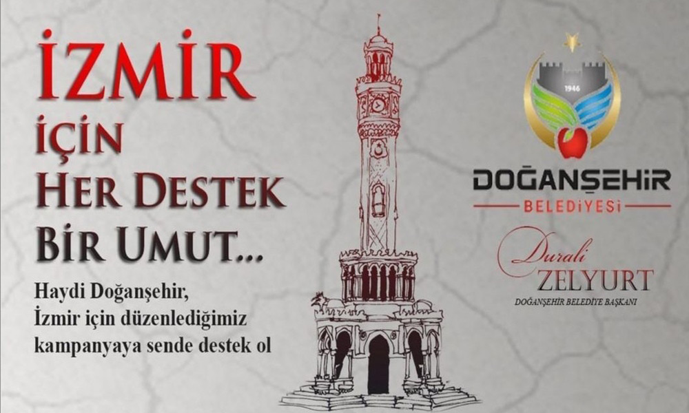 'İzmir İçin Her Destek Bir Umut'