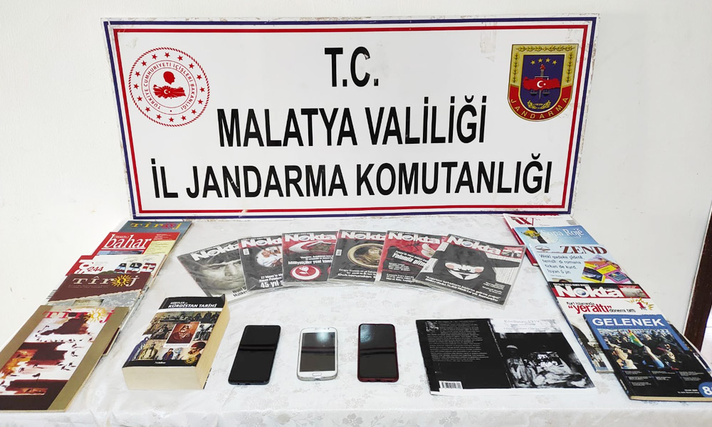 Yasaklanmış yayınlar ele geçirildi!